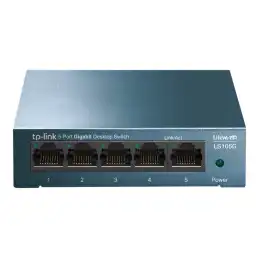 TP-Link LiteWave - Commutateur - non géré - 5 x 10 - 100 - 1000 - de bureau - AC 220 V (LS105G)_2